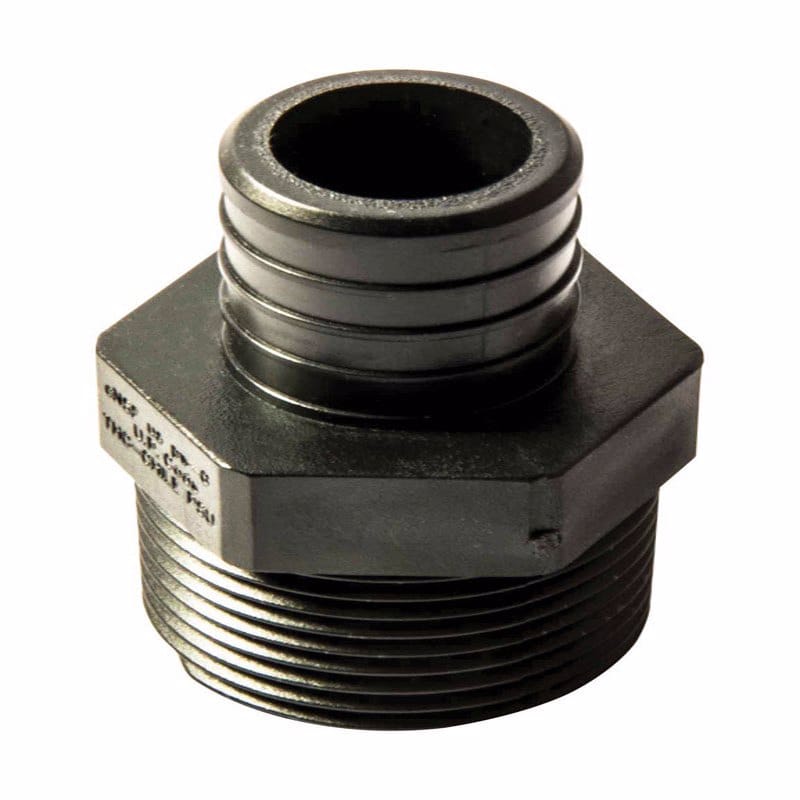 Flair-It 32779 Ecopoly 1 in. PEX Barb X 1 in. D MPT Plastic Male Adapter