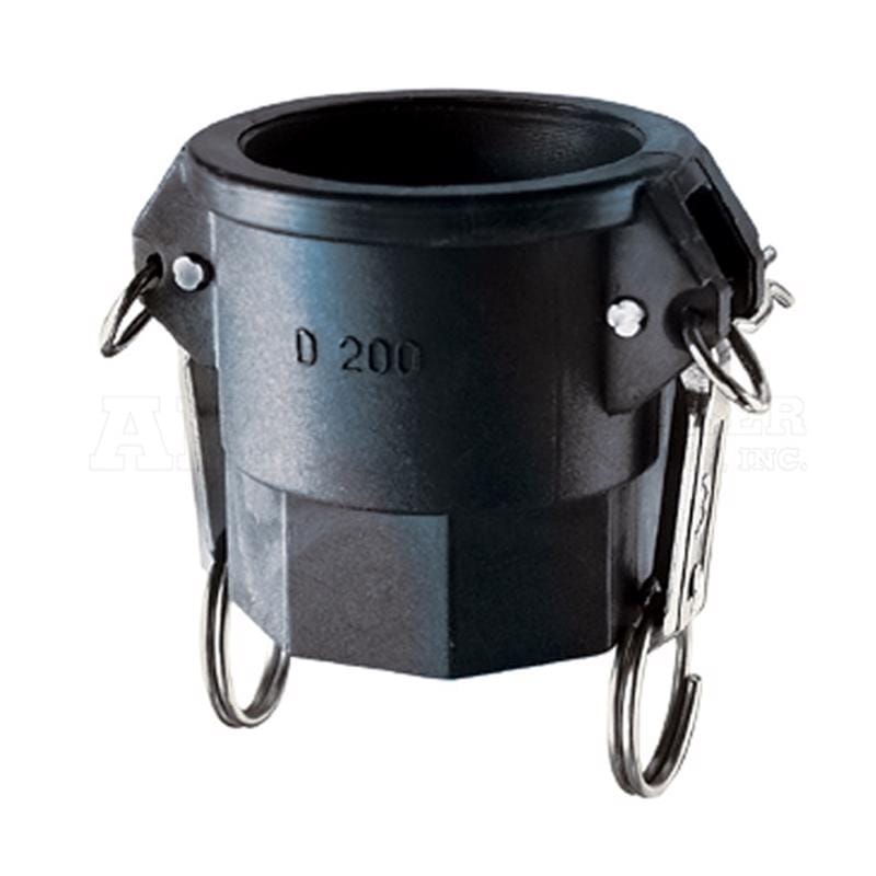 Abbott Rubber QD-150-PP Polypropylene 1-1/2 in. D X 1-1/2 in. D Female Coupler 1 pk