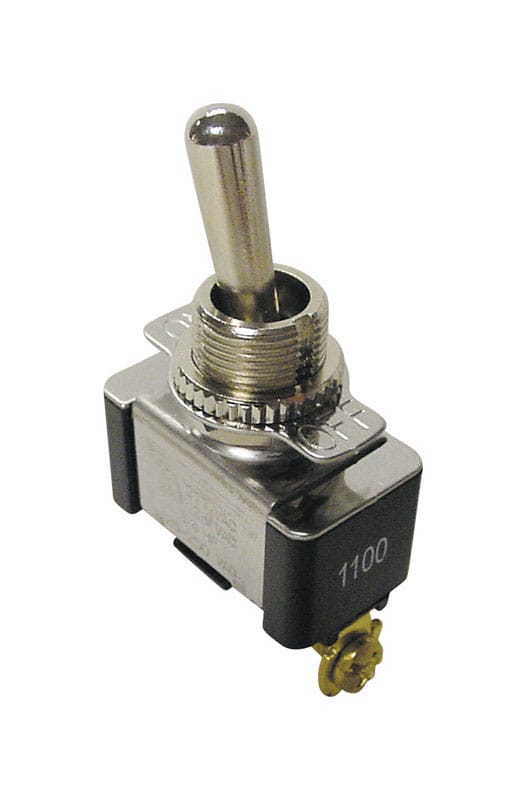 Gardner Bender GSW-110 20 amps Single Pole Toggle Switch Black/Silver 1 pk