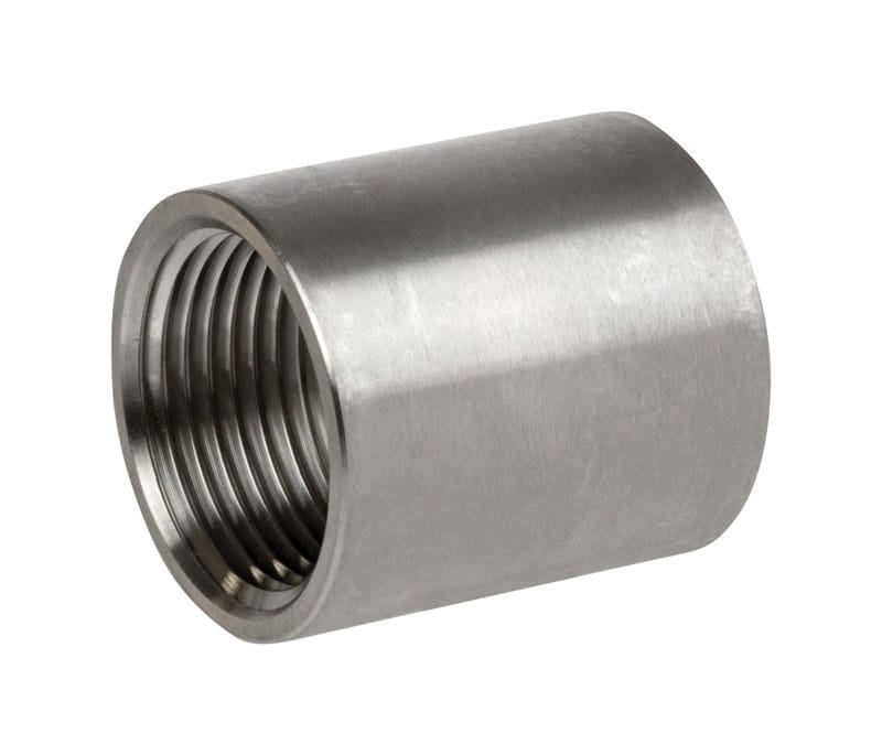 Smith-Cooper 4638100250 1 in. FPT X 1 in. D FPT Stainless Steel Coupling
