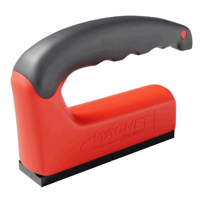 Magnet Source 07501 5.25 in. L X 1 in. W Red Handle Magnet 100 lb. pull 1 pc