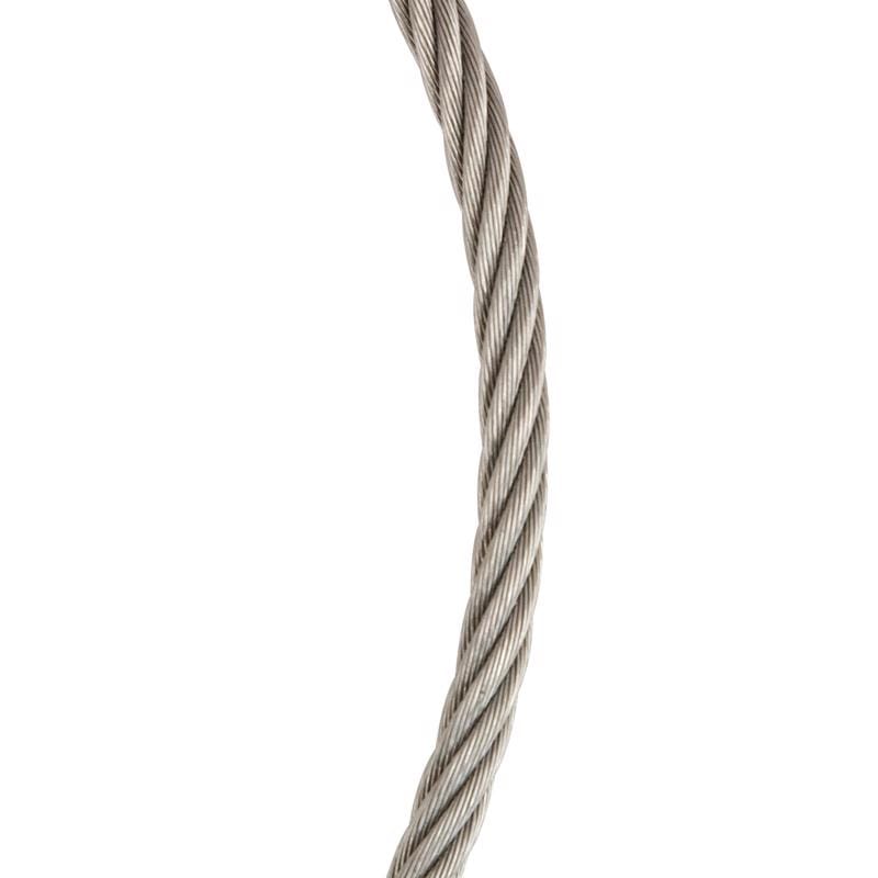 Koch Industries 016211 .25 in. D X 125 ft. L Rust Prohibiting Oil Stainless Steel Cable