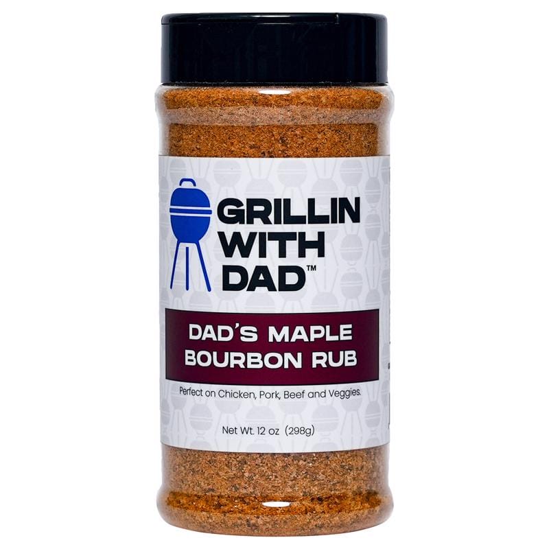 Grillin With Dad GWDMB Dad's Maple Bourbon Seasoning Rub 12 oz