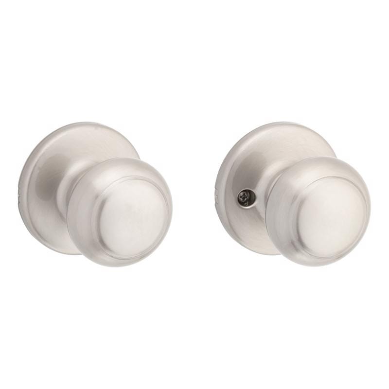 Kwikset 92001-509 Cove Satin Nickel Passage Door Knob