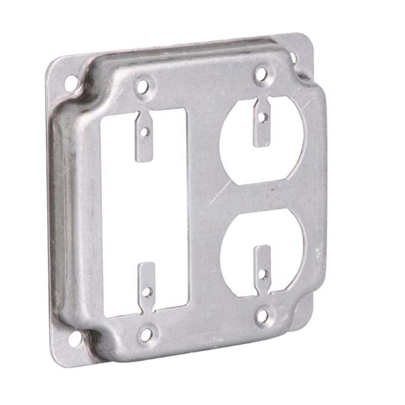 Southwire G1951-UPC Square Steel 2 gang 4 in. H X 4 in. W Box Cover