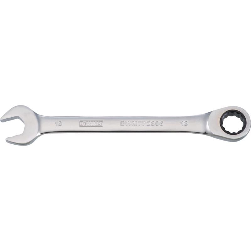 Dewalt DWMT72306OSP 18 mm X 18 mm 12 Point Metric Ratcheting Combination Wrench 9-7/32 in. L 1 pc