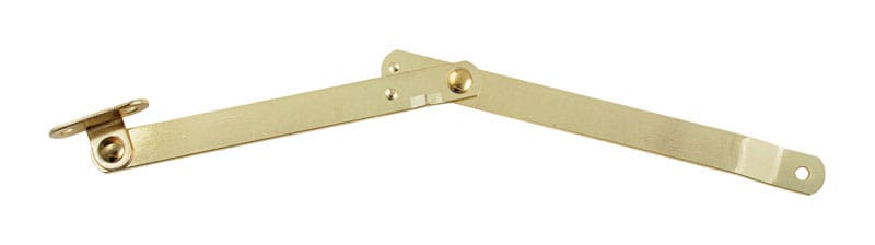 National Hardware N208-629 Brass-Plated Steel Right Hand Folding Support Mount 1.38 in. 9 in. 1 pk