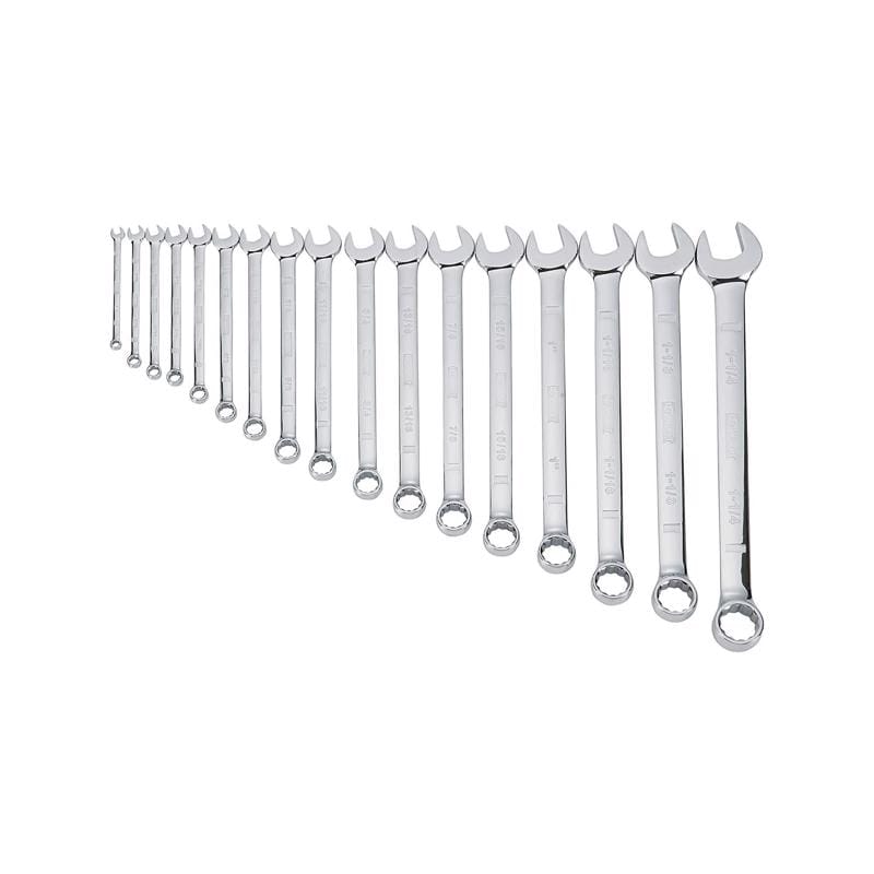 Dewalt DWMT19234 SAE Combination Wrench Set 17 pc