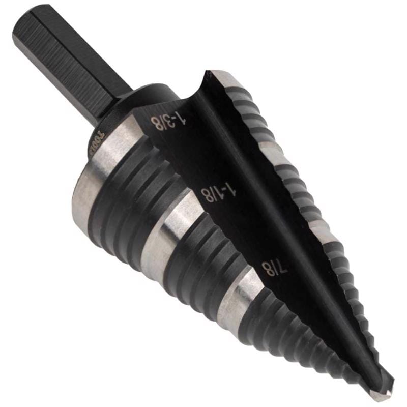 Klein Tools KTSB15 M2 Steel Step Drill Bit Hex Shank 1 pc