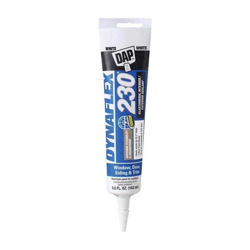 Dap 7079818886 Dynaflex 230 White Premium Latex Sealant 5.5 oz