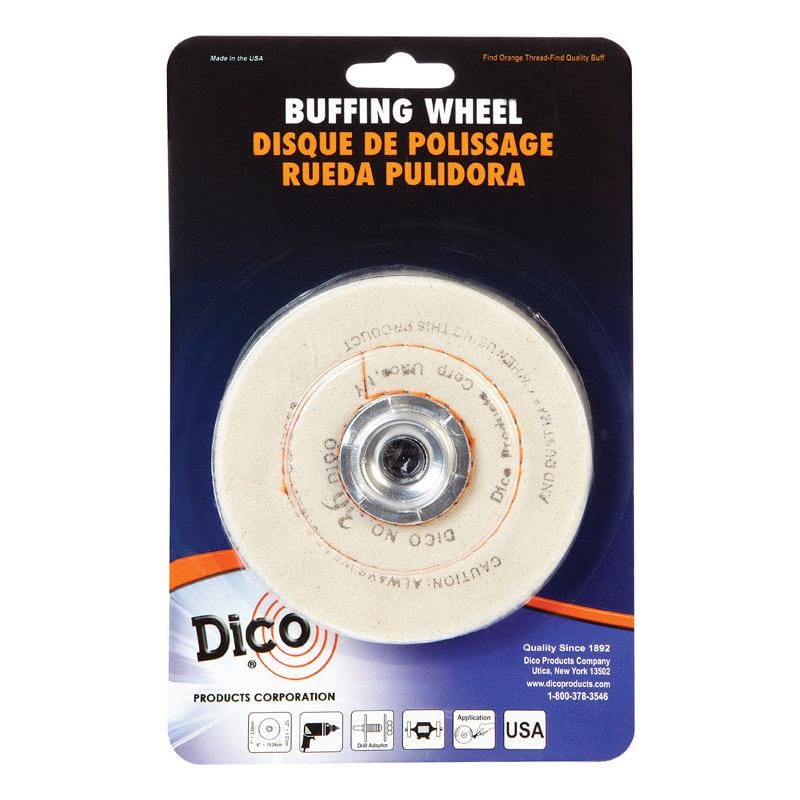 Dico 527-36-4 Cordless 4 in. Buffing Wheel