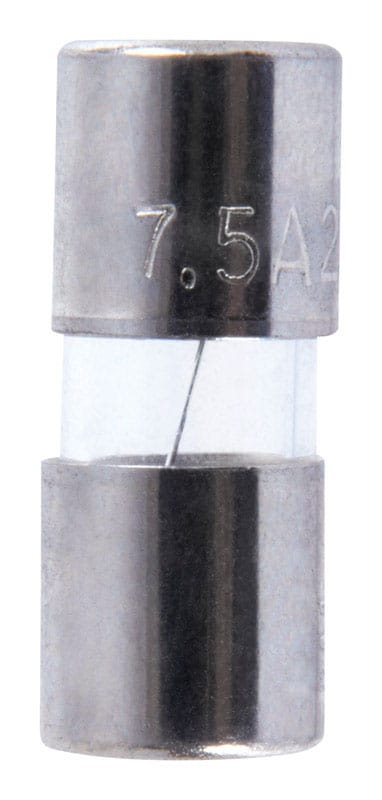 Jandorf 60619 AGA 7.5 amps Fast Acting Fuse 4 pk