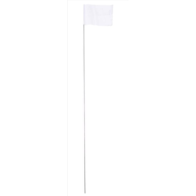 C.H. Hanson 15125 CH Hanson Co. 15 in. White Stake Flags PVC 1 pk