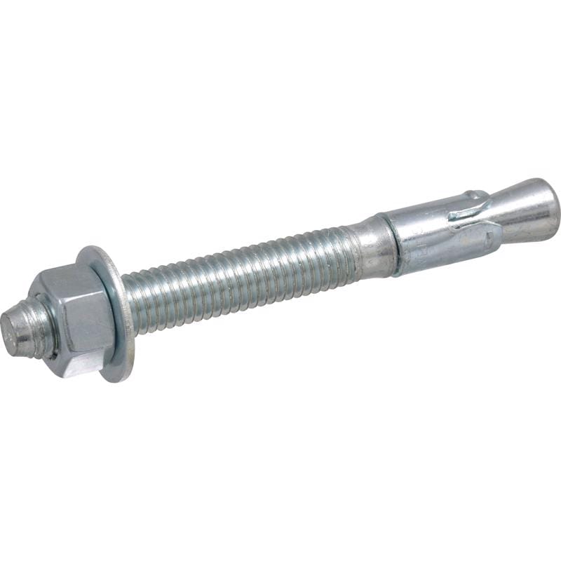 Hillman 370989 1/2 in. D X 4-1/2 in. L Steel Round Head Wedge Anchor 10 pk
