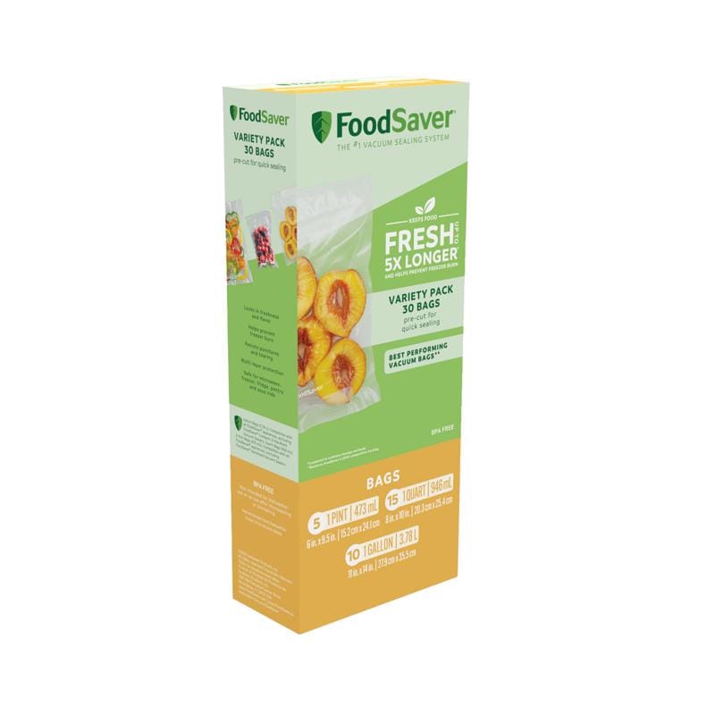 Foodsaver 2186362 Vacuum Sealer Bag 30 pk