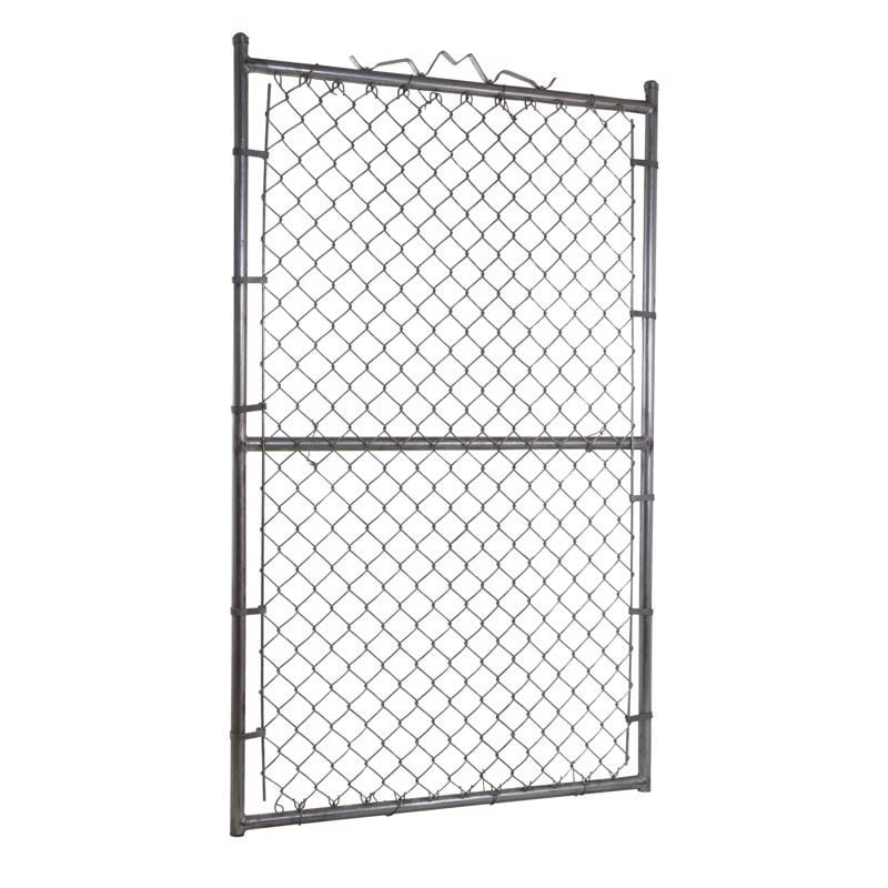 Yardgard 328314A Galvanized Steel Chain Link Walk Gate 1 pk