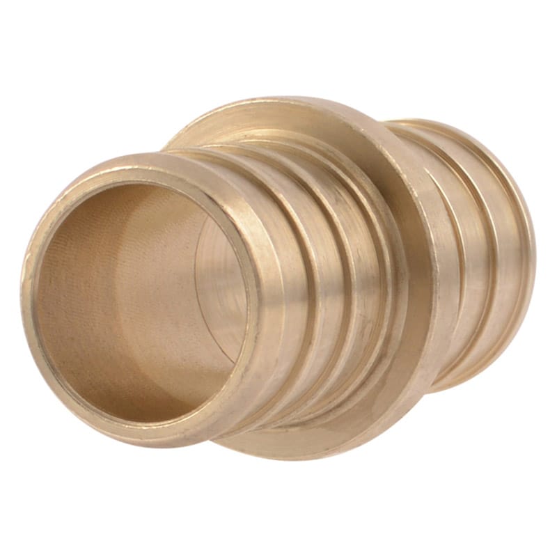 Sharkbite UC016LFA 3/4 in. PEX Barb X 3/4 in. D PEX Barb Brass Coupling
