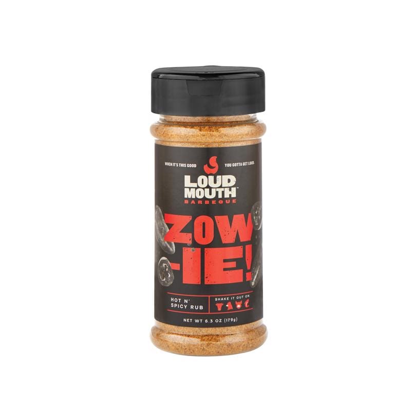 Loud Mouth OW76899 ZOWIE Hot N' Spicy BBQ Rub 6.3 oz
