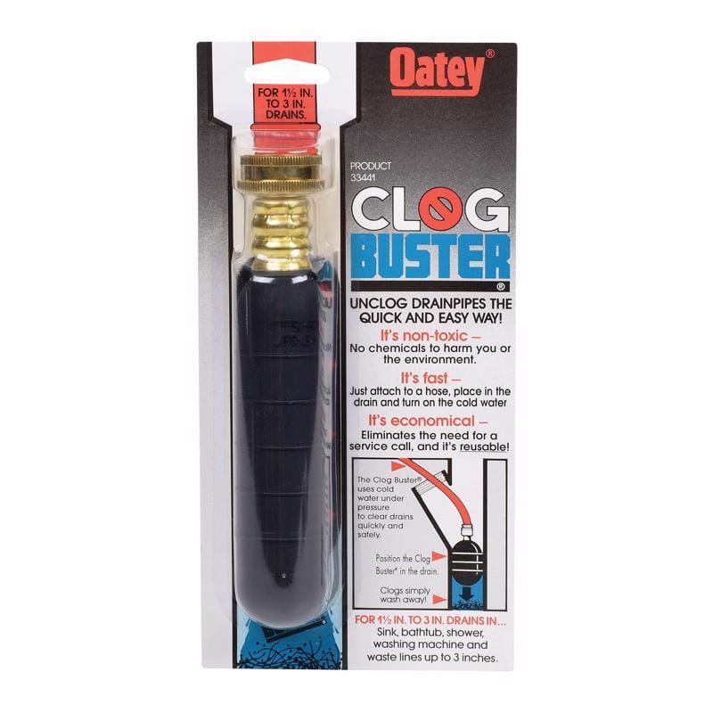 Clog Buster 33441 Clog-Buster 0 ft. L Drain Unclogger