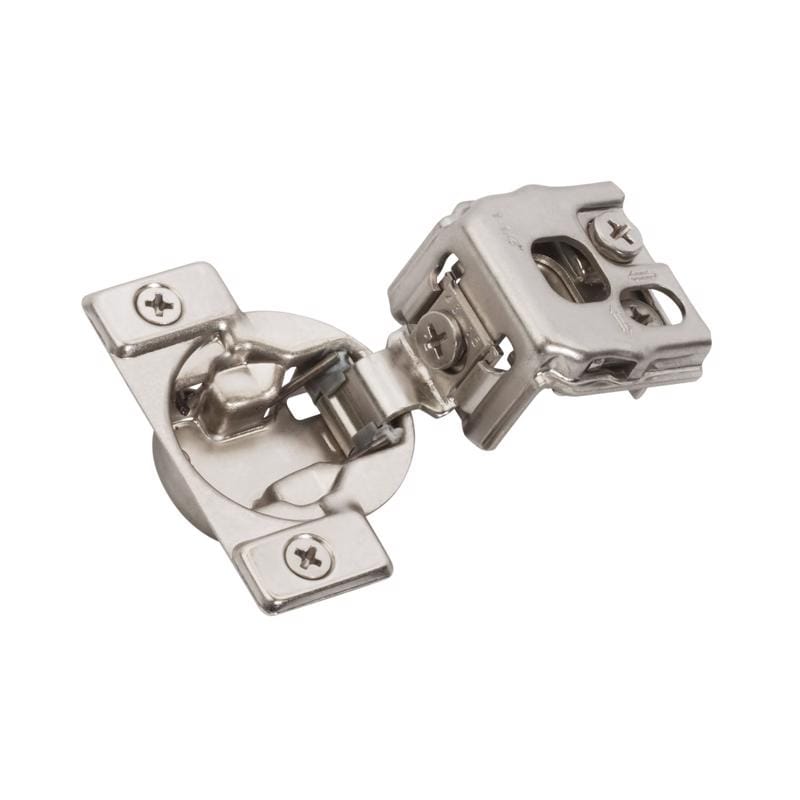 Amerock BP9236SLFF 1.25 in. W X 2.87 in. L Nickel Silver Steel Self-Closing Concealed Hinge 2 pk