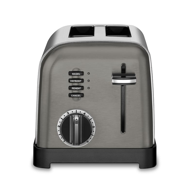 Cuisinart CPT-160BKSP1 Stainless Steel Silver 2 slot Toaster 8.27 in. H X 8 in. W X 11.26 in. D