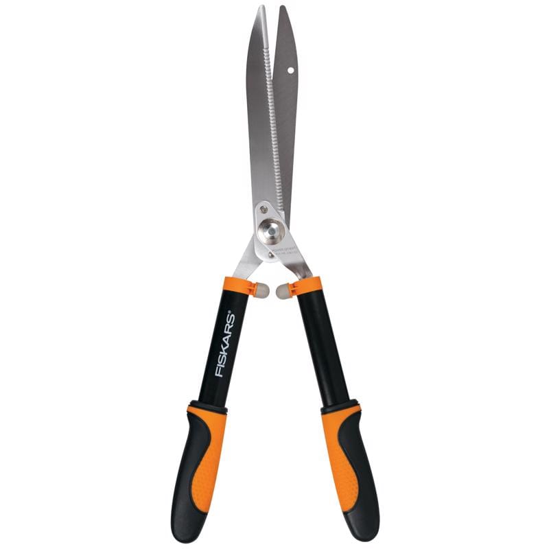 Fiskars 391814-1011 13 in. Steel Serrated Hedge Shears