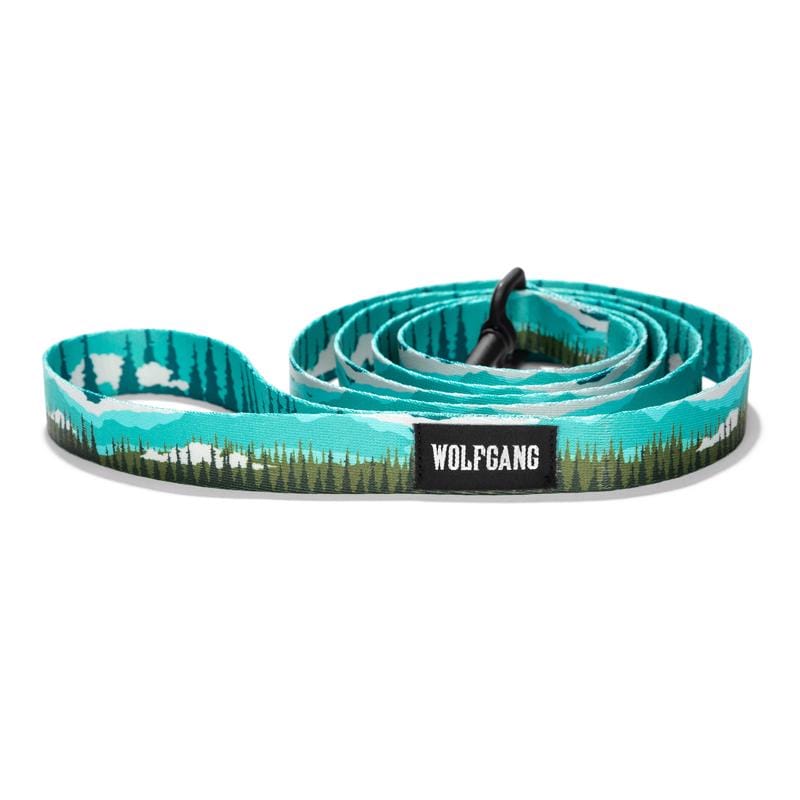 Wolfgang WL-003-38 Green GreatEscape Polyester Dog Leash Medium/Large