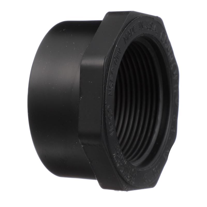 Charlotte Pipe ABS001080800 2 in. Spigot X 1-1/2 in. D FPT ABS Flush Bushing