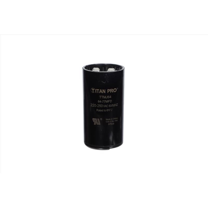 Titan Pro TTMJ64 64-77 MFD 250 V Round Start Capacitor