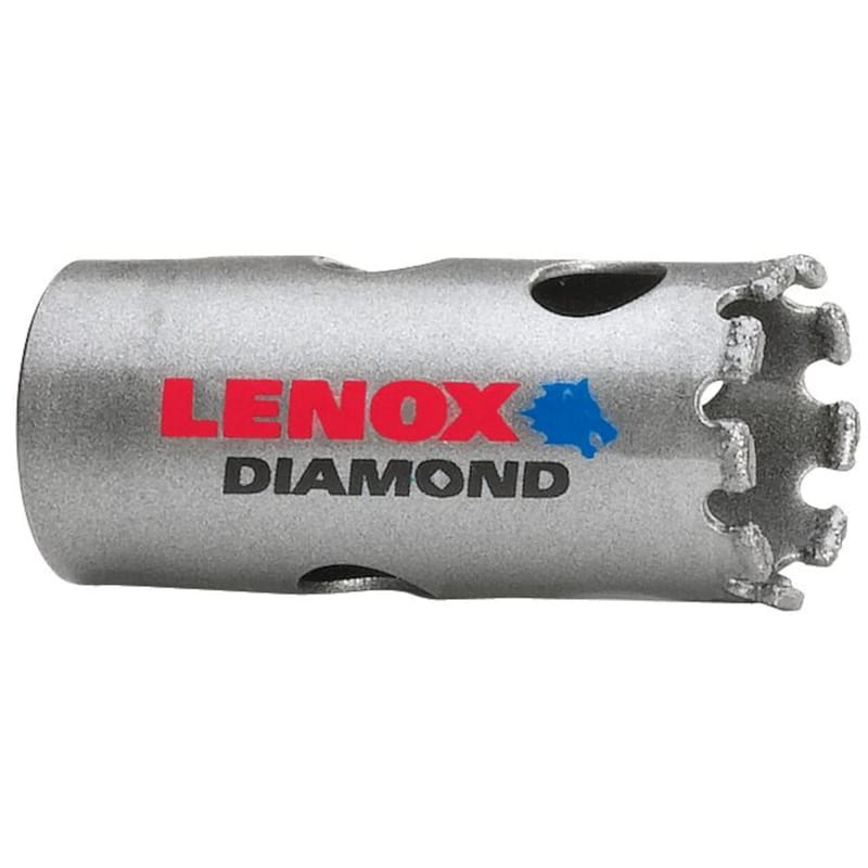 Lenox 1211314DGHS Diamond 7/8 in. Diamond Grit 1.5 in. L Hole Saw
