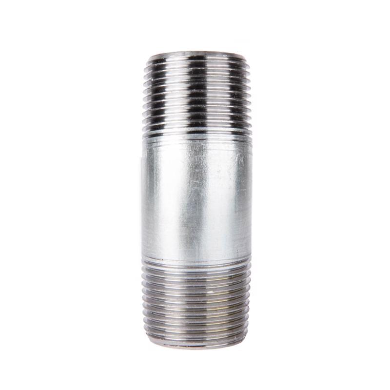 STZ Industries 301U114X312 1-1/4 in. MIP each X 1-1/4 in. D MIP Galvanized Steel 3-1/2 in. L Nipple