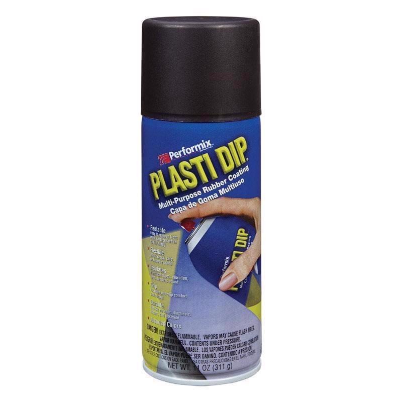 Plasti Dip 11254-6 Flat/Matte Black Cherry Multi-Purpose Rubber Coating 11 oz oz