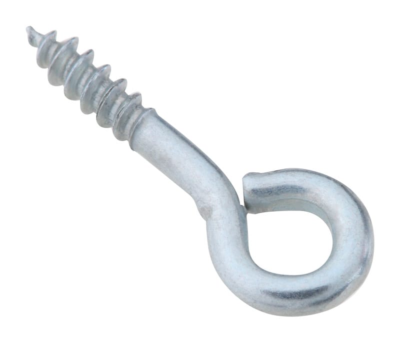 National Hardware N118-513 0.08 in. D X 13/16 in. L Zinc-Plated Steel Screw Eye 10 lb. cap. 10 pk