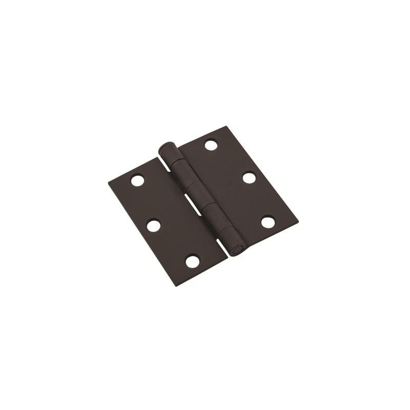 National Hardware N830-424 3 in. L Black Door Hinge 1 pk