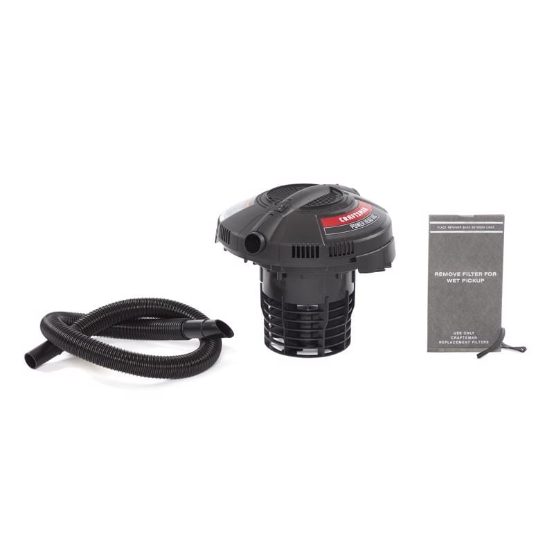 Craftsman CMXEVBE17678 12.5 in. L X 12.5 in. W X 12.5 in. D Wet/Dry Vac Powerhead 1 pc