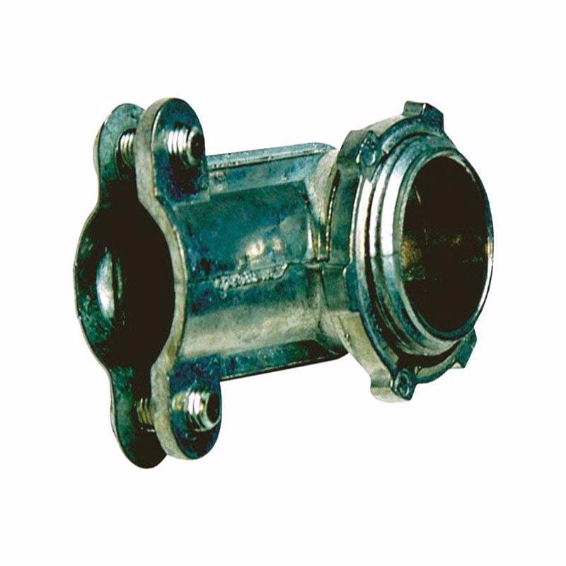 Sigma Engineered Solutions 55801M ProConnex 3/8 in. D Die-Cast Zinc Squeeze Connector For AC, MC and FMC/RW