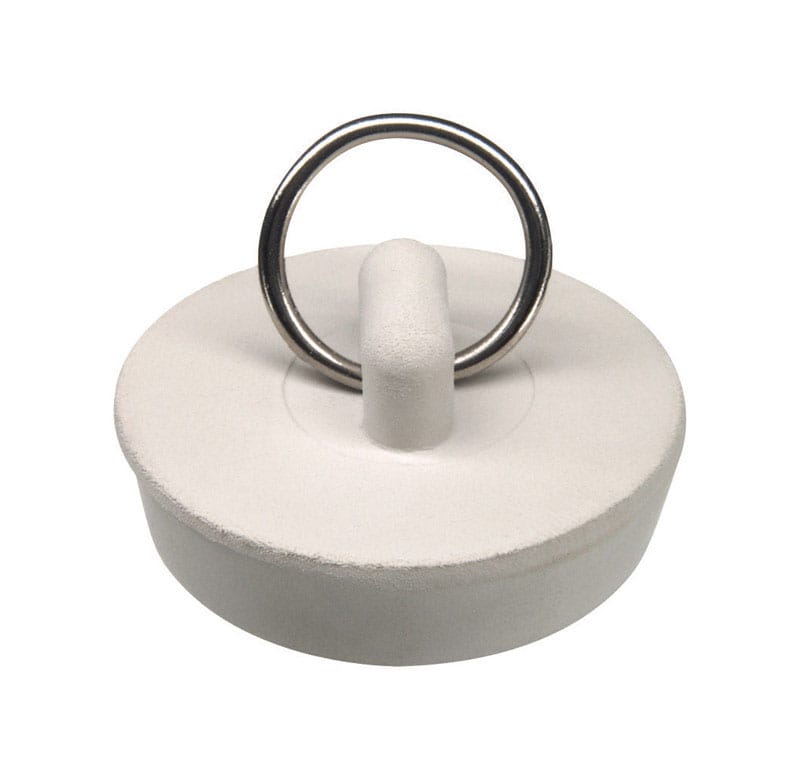 Danco 9D00080227 1-1/2 in. White Rubber Sink Stopper