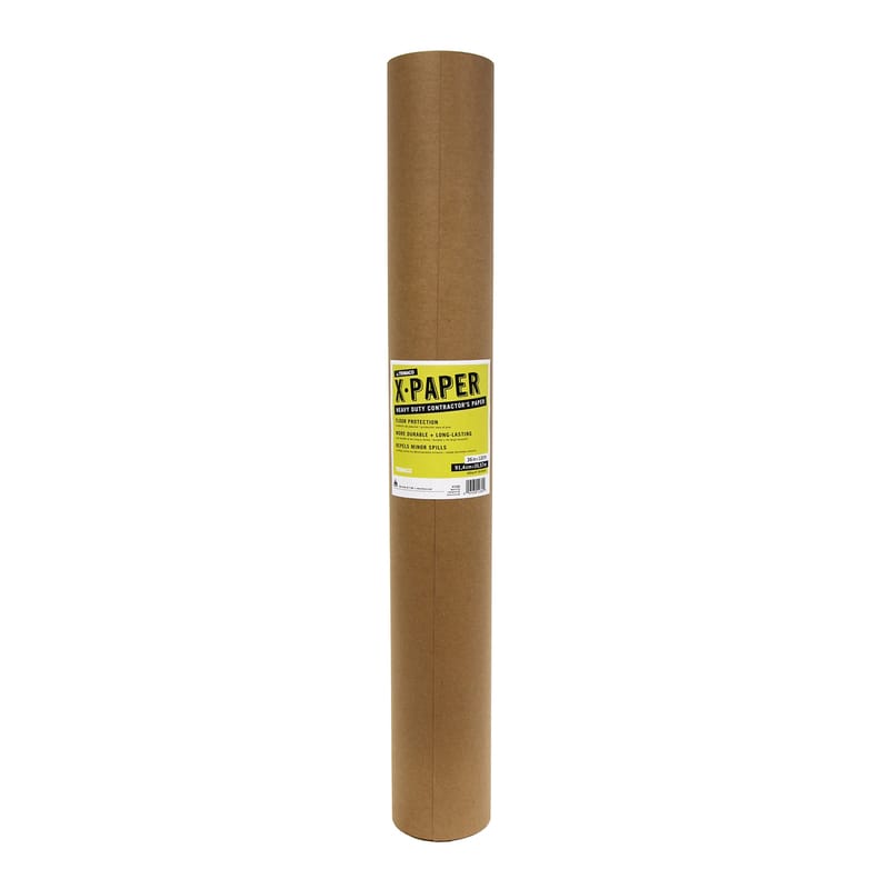 Trimaco 12360/20 X-Paper Floor Protector Paper 36 in. W X 120 ft. L Paper Brown 1 pk