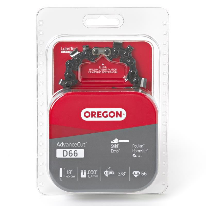 Oregon D66 AdvanceCut D66 18 in. Chainsaw Chain 66 links
