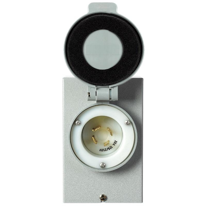 Reliance Controls PB-20 PB Series 20 amps 120/240 V 1 space 1 circuits Surface Mount Power Inlet Box
