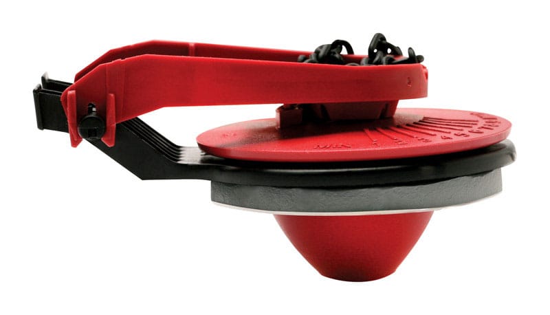 Fluidmaster 555CRP8 PerforMAX Flush Valve Kit Black/Red Rubber