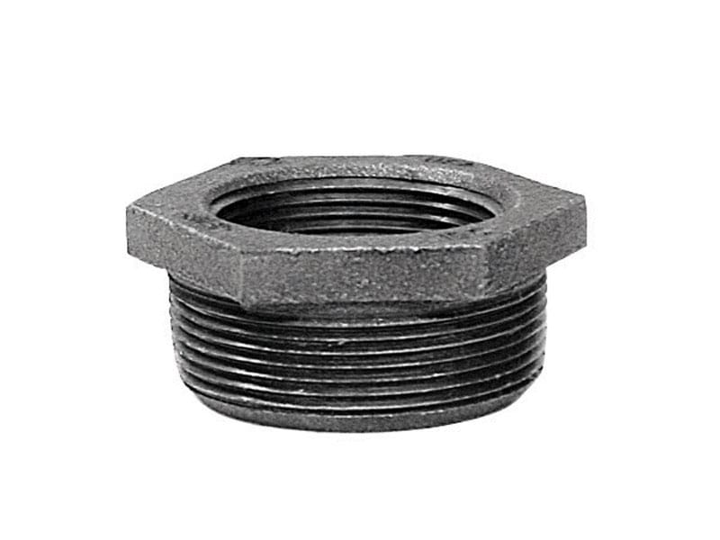 Anvil 8700130803 1 in. MPT X 1/2 in. D FPT Galvanized Malleable Iron Hex Bushing
