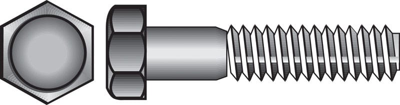 Hillman 190549 3/4 in. D X 10 in. L Zinc Plated Steel Hex Bolt 20 pk