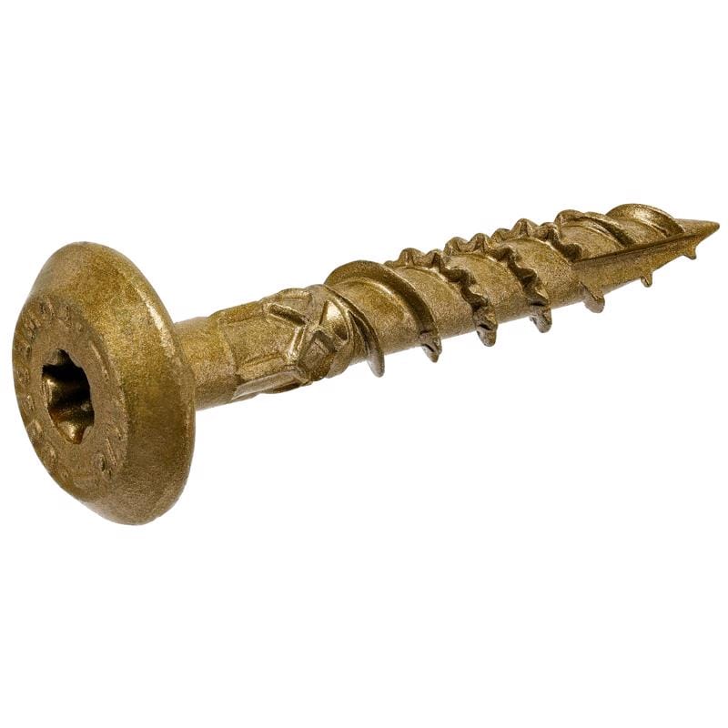 PowerPro 48930 1/4 in. X 1 1/2 in. L Star Carbon Steel Lag Screw 75 pk