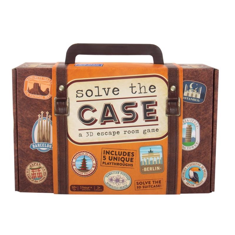 Fizz 100268 Solve the Case 3D Escape Room Game Multicolored