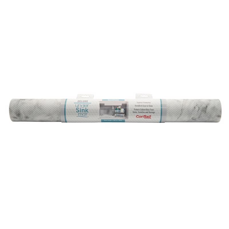 Contact KTCH-CUSMH2-04 Con-Tact 48 in. L X 24 in. W Gray/White Non-Adhesive Liner