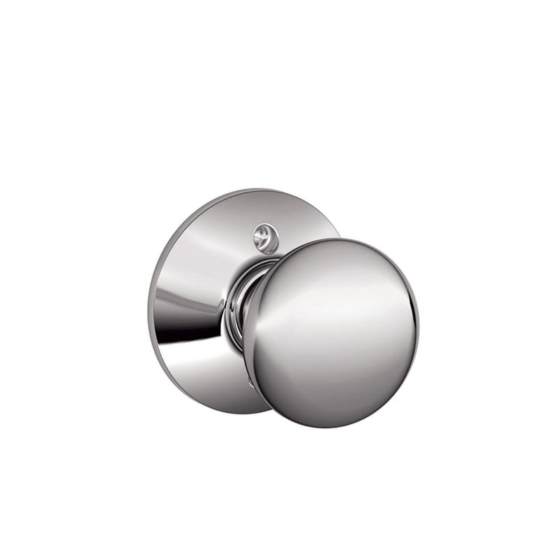 Schlage F170PLY625 Plymouth Chrome Dummy Knob