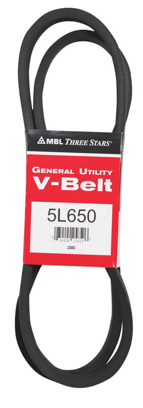 Mitsuboshi 5L650A FHP General Utility V-Belt 0.63 in. W X 65 in. L For Fractional Horsepower Motors