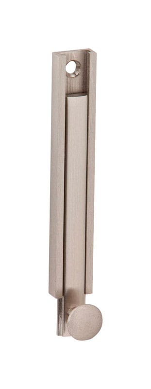 Ives 40B15 4 IN Satin Nickel Solid Brass Surface Bolt