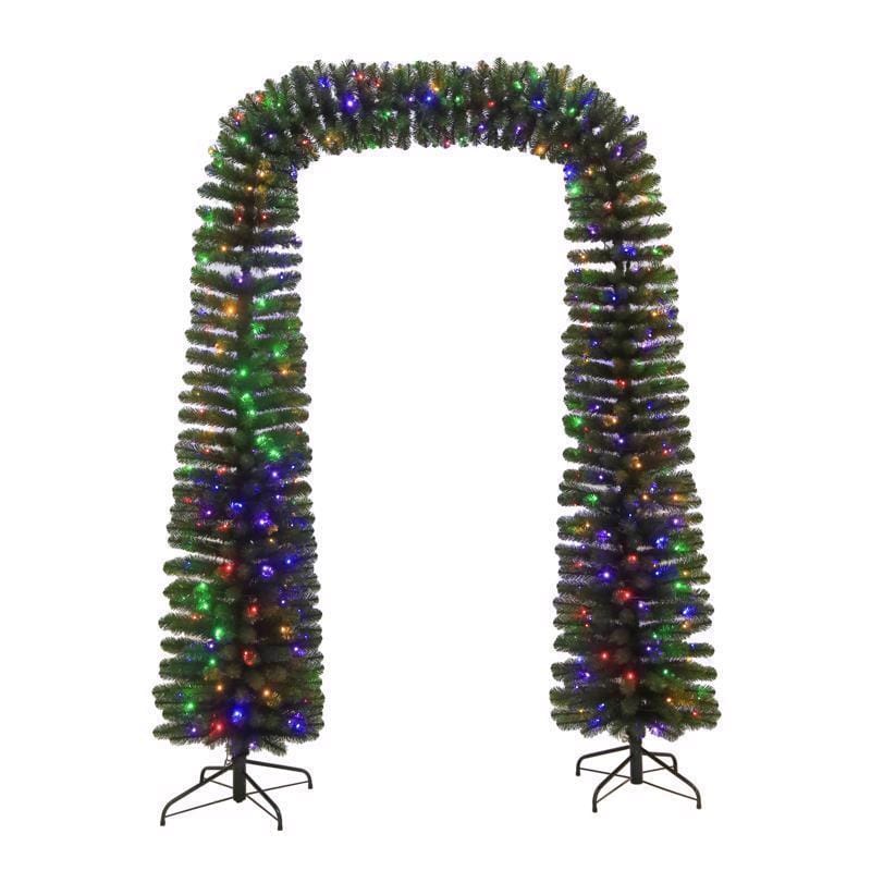 Celebrations 25Y-1084-LEDWM 8 ft. Full LED 420 ct Arch Color Changing Christmas Tree